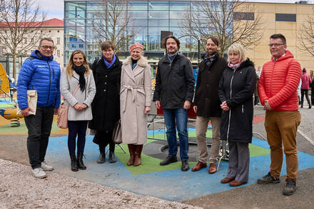 Organizátoři akce, zástupci města Trutnov, Výboru dobré vůle - Nadace Olgy Havlové a Hospice Anežky České