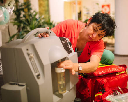 Iva Valerová, vrchní sestra Mobilního hospice Anežky České Iva Valerová, vrchní sestra Mobilního hospice Anežky České